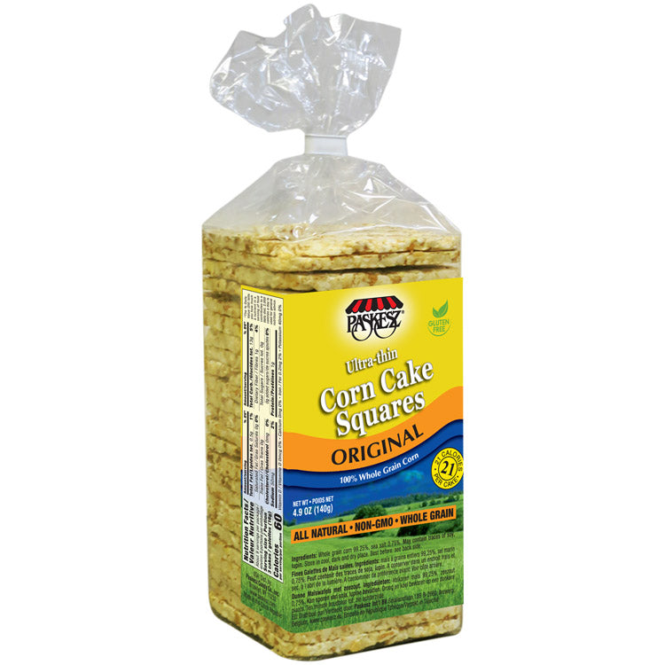Paskesz Square Thin Corn Cakes