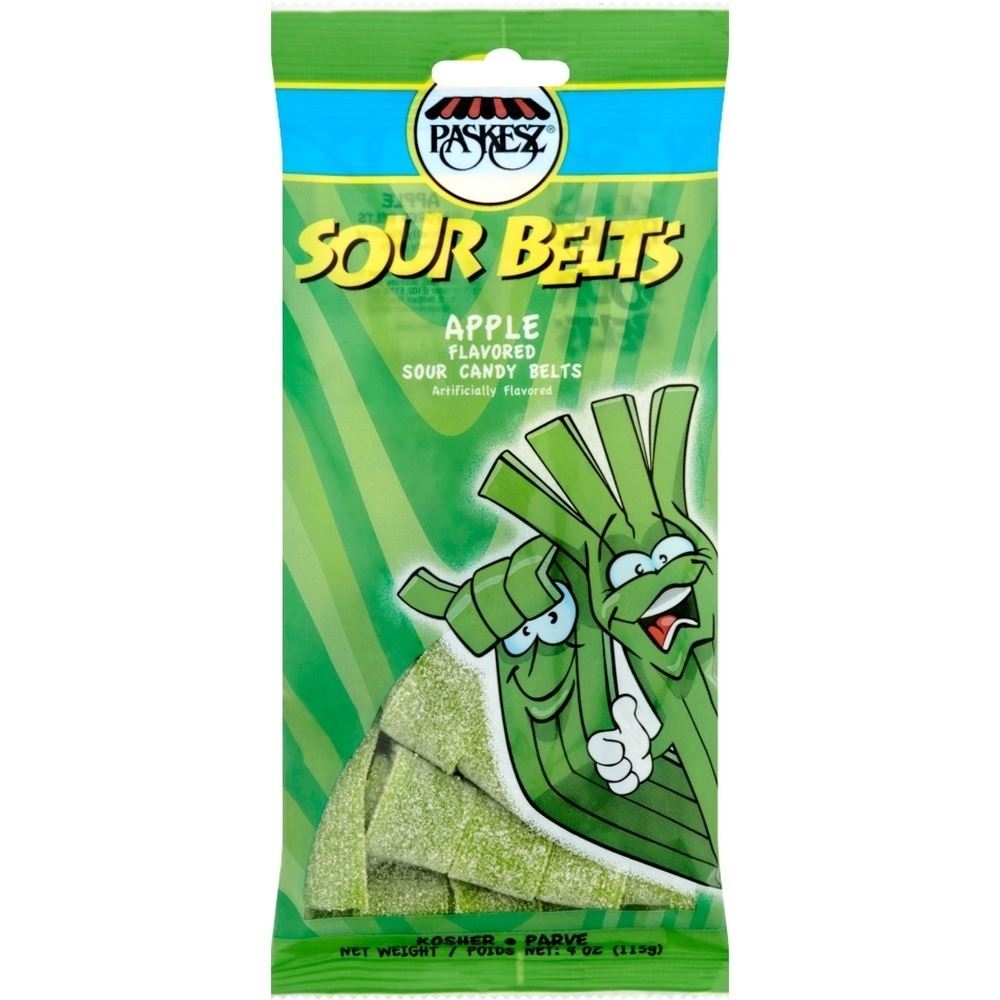 Paskesz Sour Belts - Apple