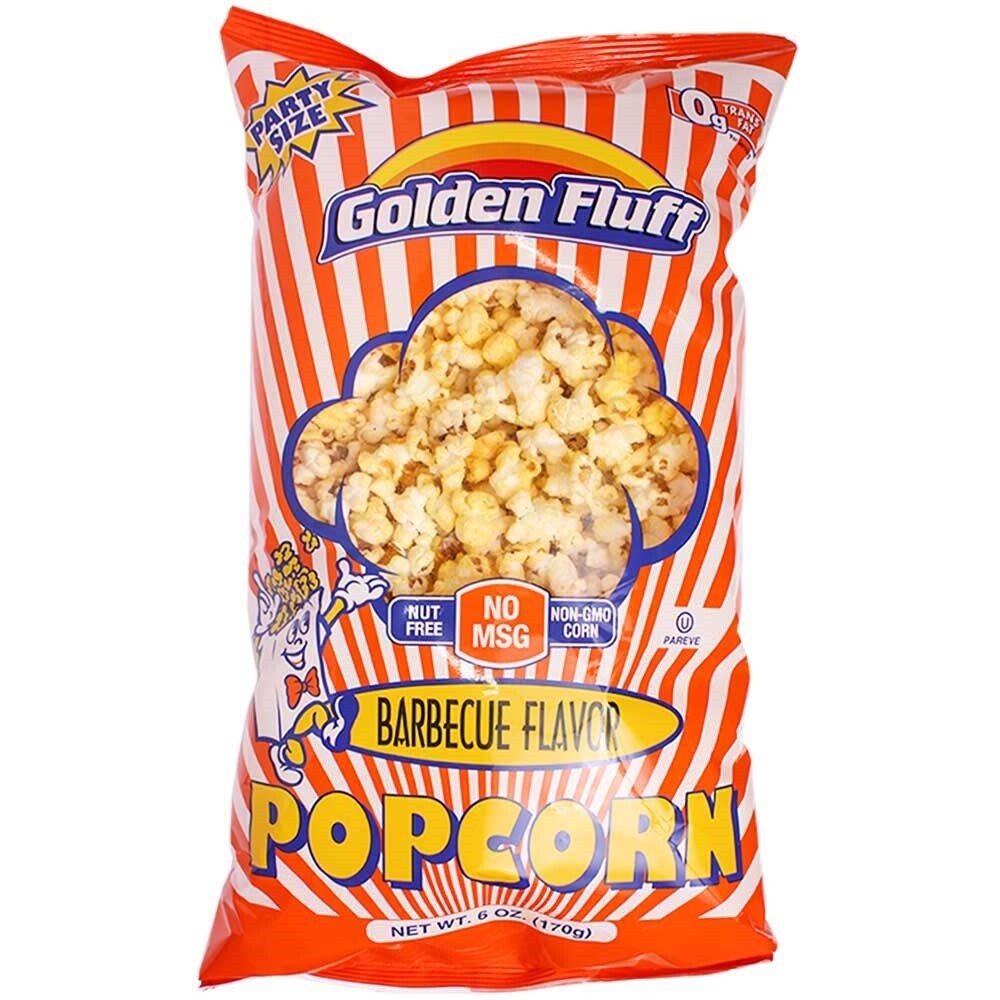 Golden Fluff Jumbo BBQ Popcorn