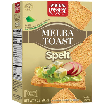 Paskesz Melba Toast - Spelt