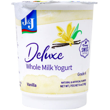 J&J Deluxe Yogurt - French Vanilla