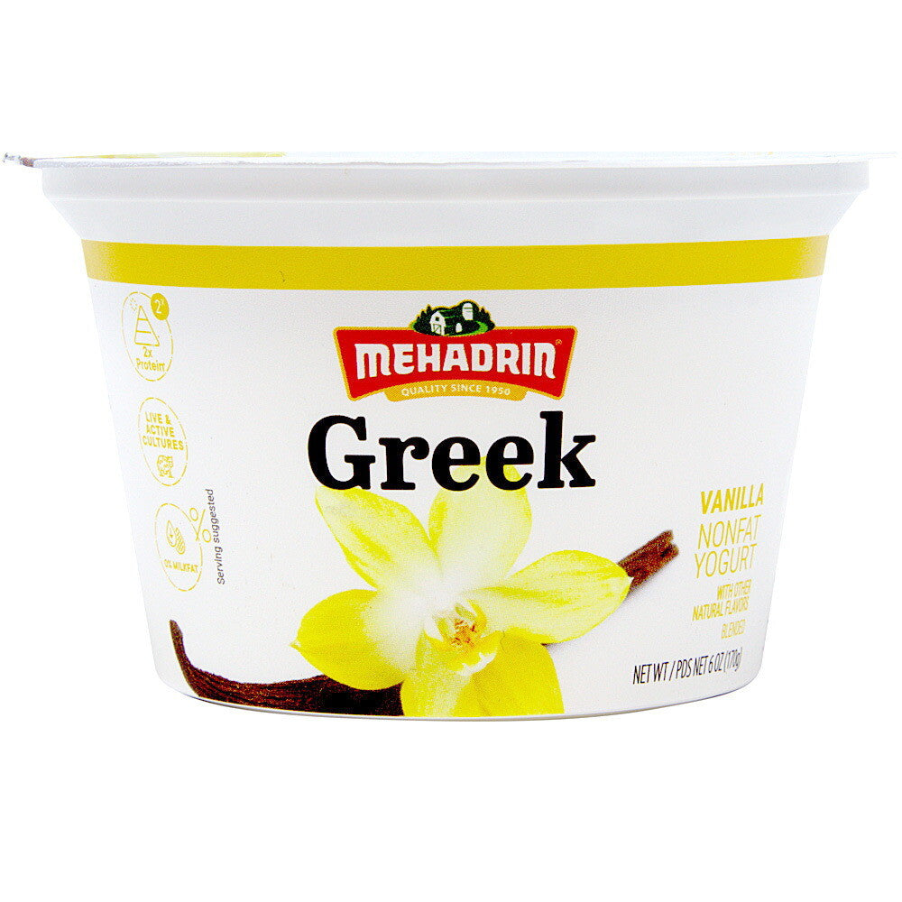 Mehadrin Greek Yogurt - Vanilla