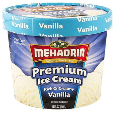 Mehadrin Vanilla Ice Cream
