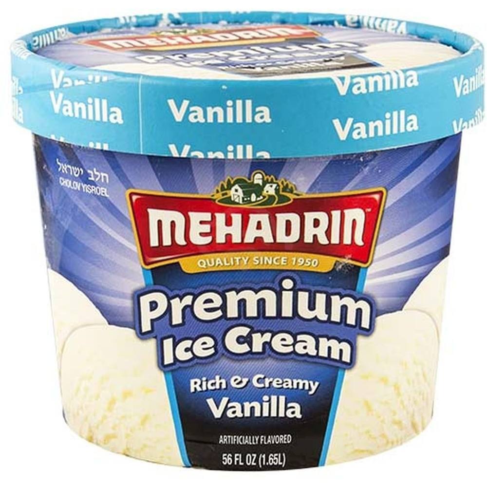 Mehadrin Vanilla Ice Cream
