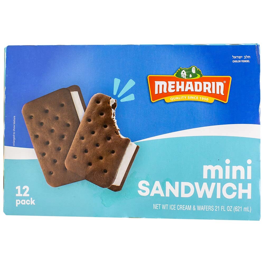 Mehadrin Mini Ice Cream Sandwiches
