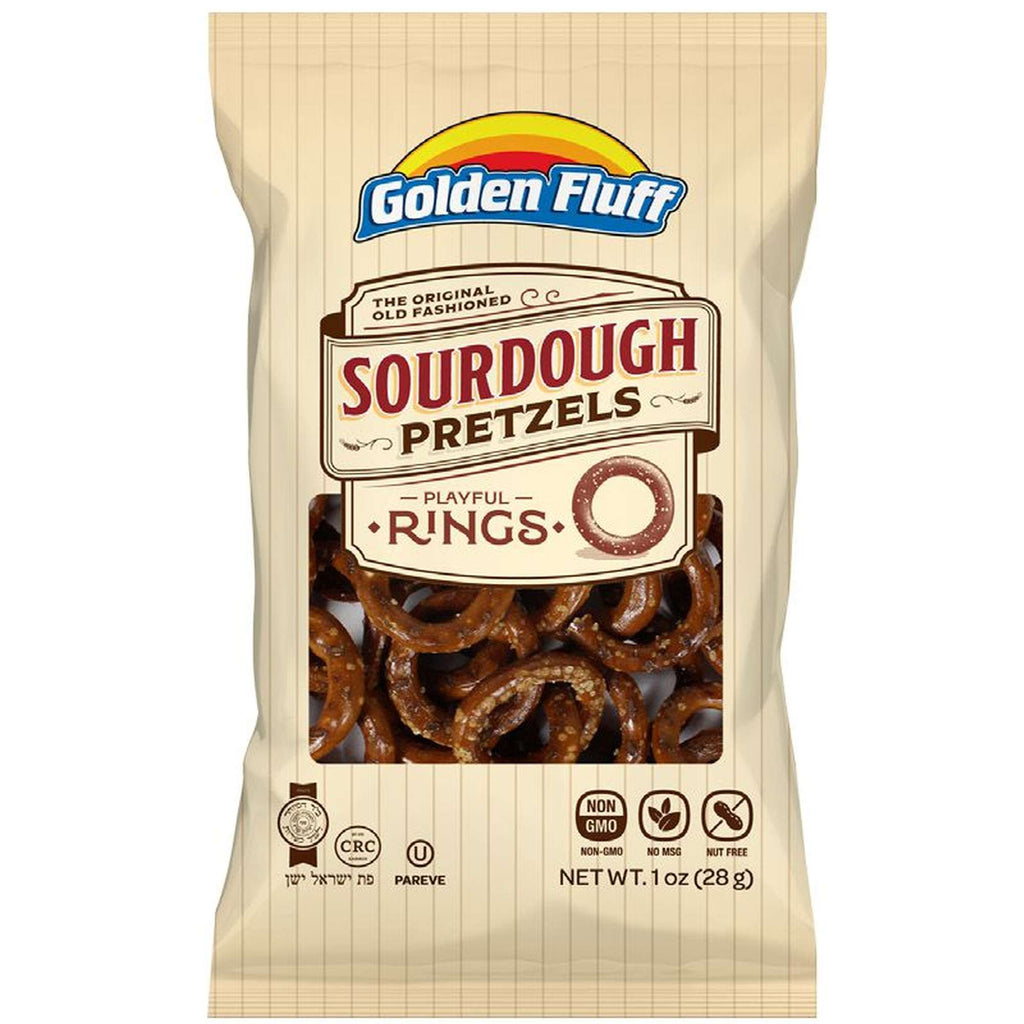 Golden Fluff Sourdough Rings