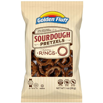 Golden Fluff Sourdough Rings