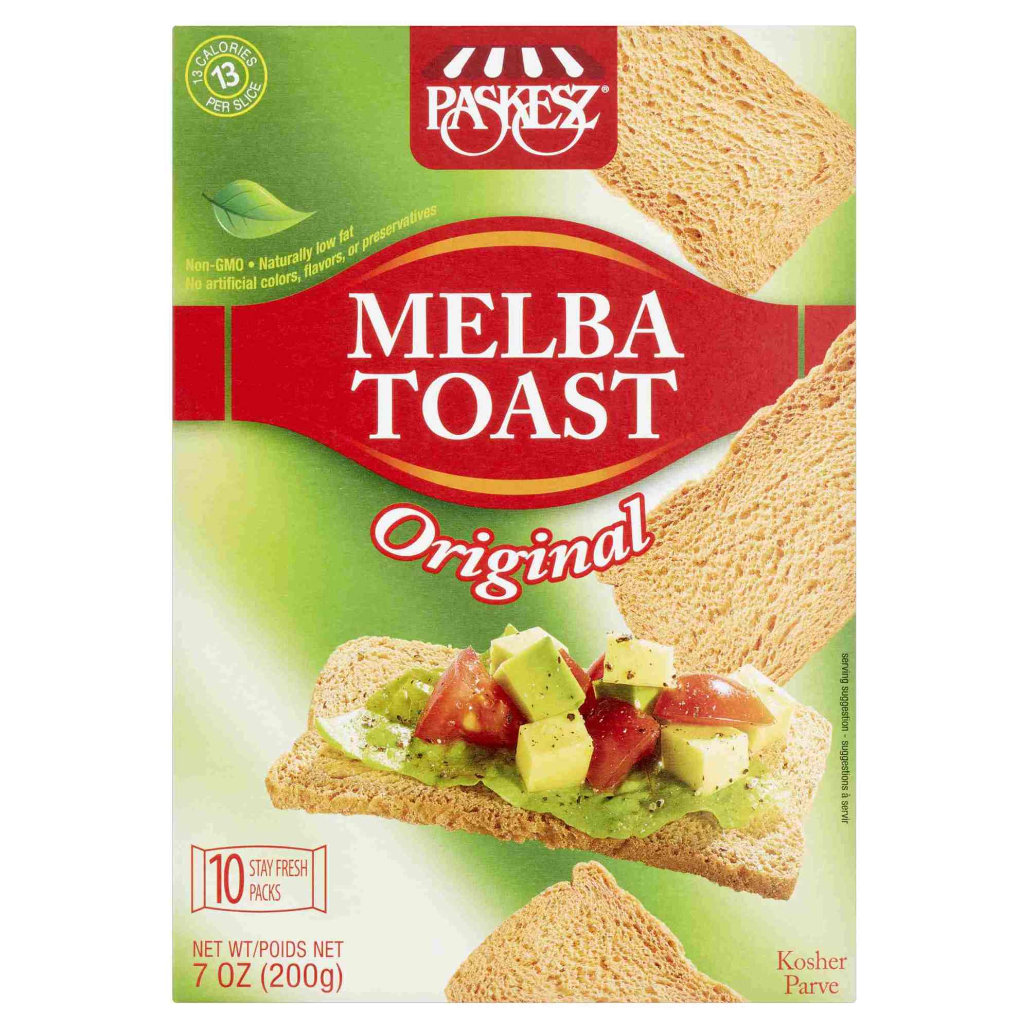 Paskesz Melba Toast
