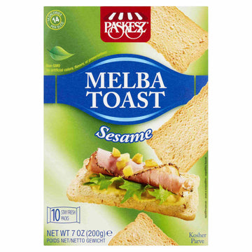 Paskesz Melba Toast - Sesame