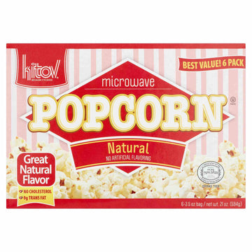 Kitov Natural Microwave Popcorn