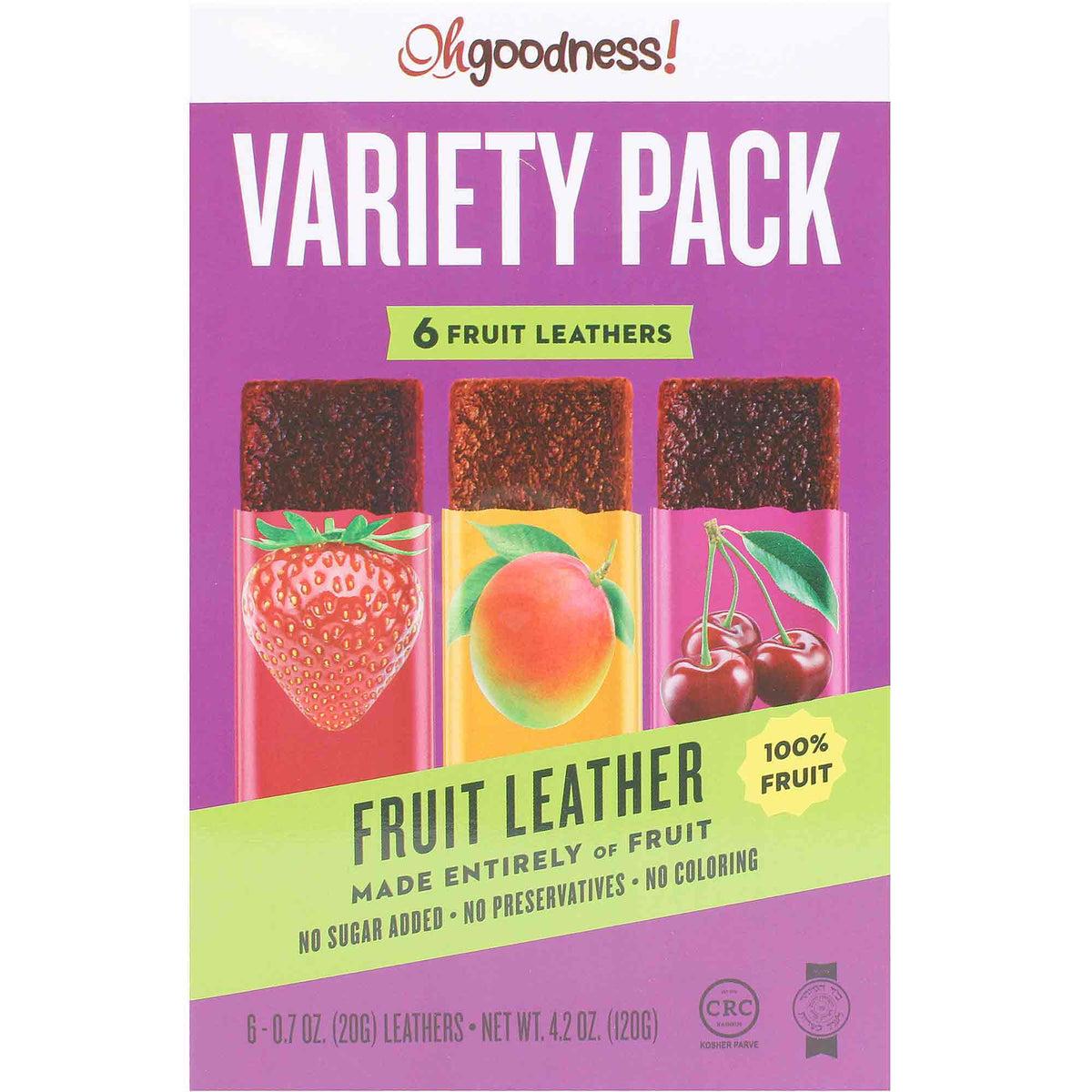 Oh Goodness Fruit Leather - Variety