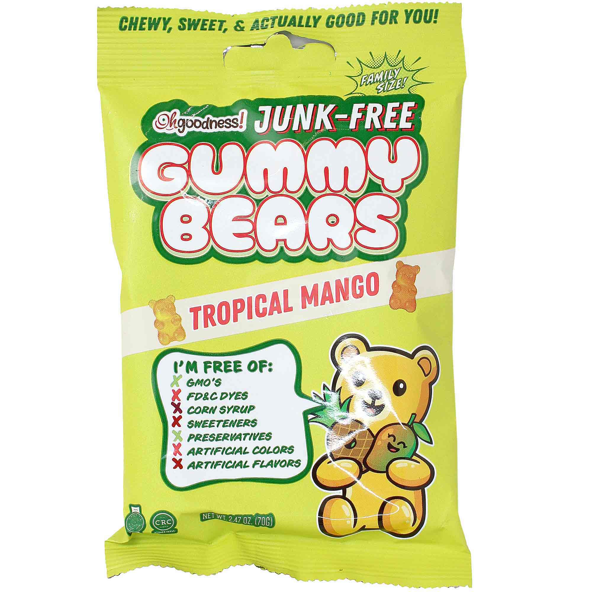 Oh Goodness Gummi Bears - Mango