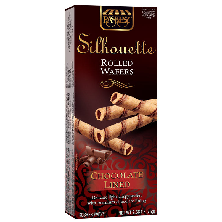 Paskesz Silhouettes Wafer Rolls - Lined
