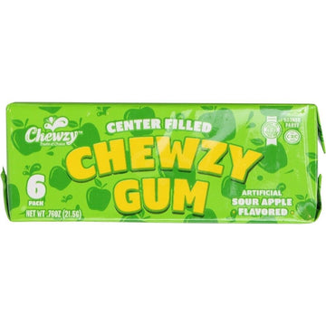 Chewzy Filled Gum - Sour Apple