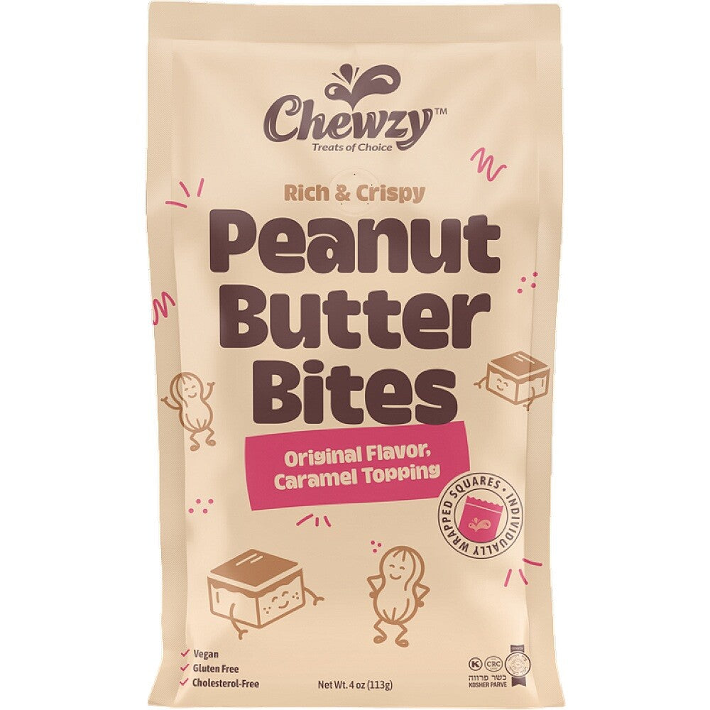 Chewzy Peanut Butter Bites - Caramel