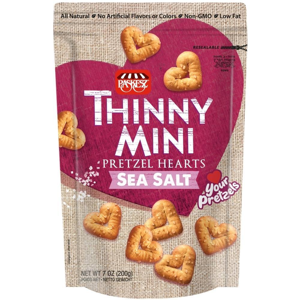 Paskesz Thinny Mini Pretzel - Hearts