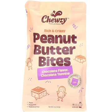 Chewzy Peanut Butter Bites - Chocolate