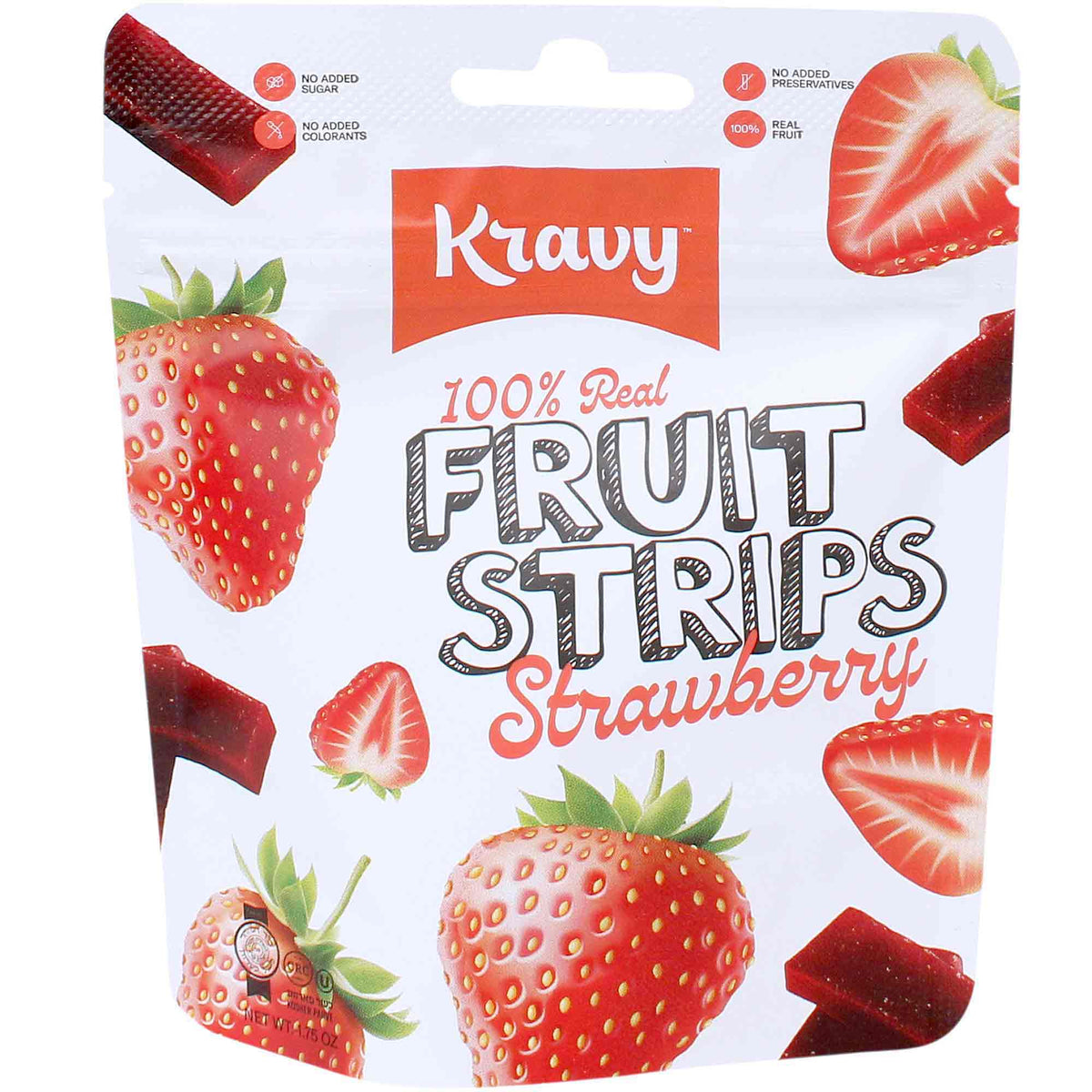 Kravy Fruit Strips - Strawberry