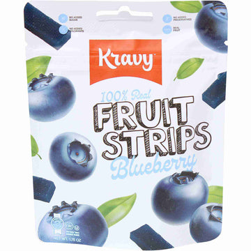 Kravy Fruit Strips - Blueberry