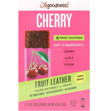 Oh Goodness Fruit Leather - Cherry