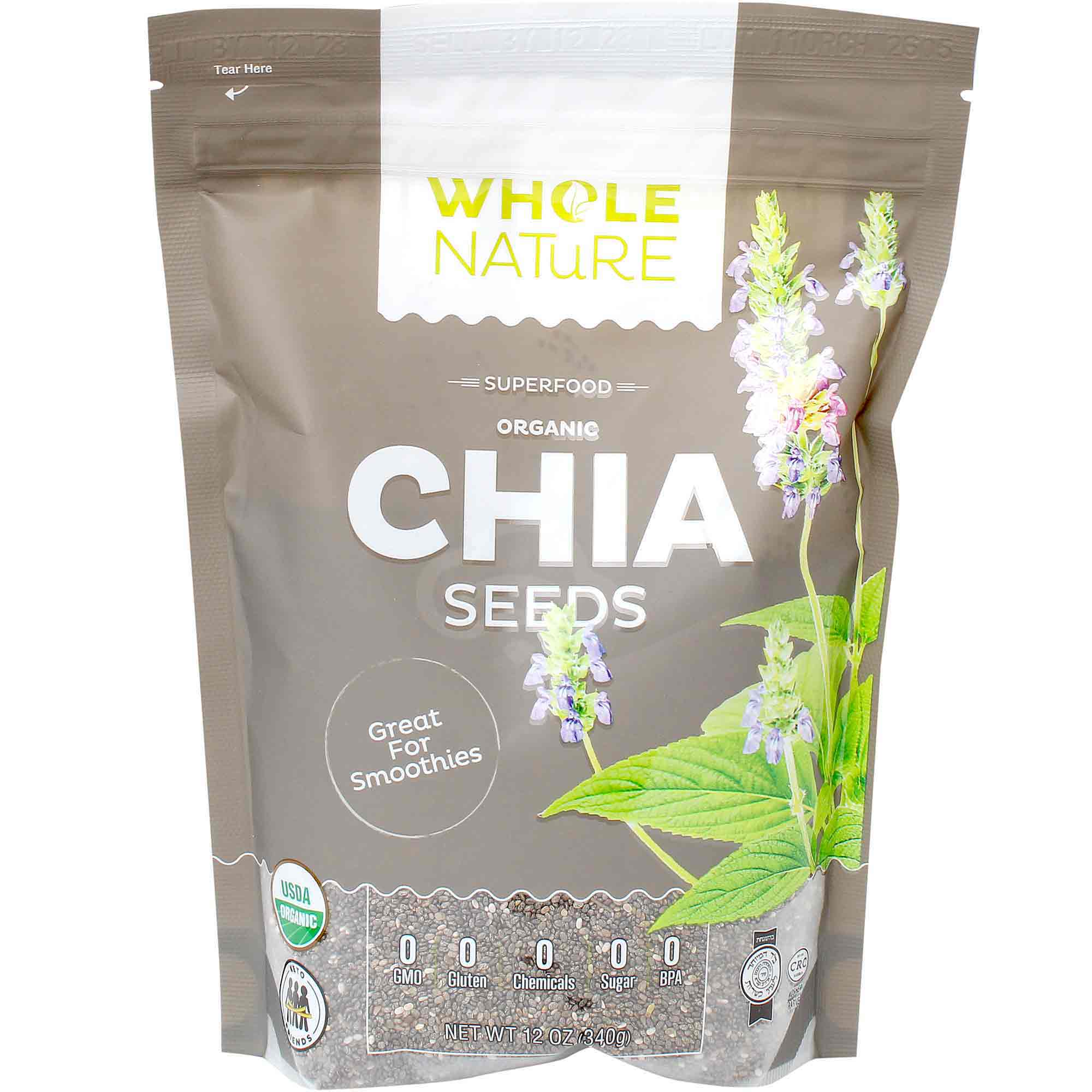 Whole Nature Organic Chia Seeds