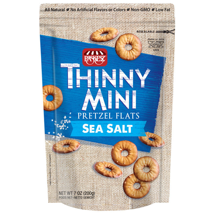 Paskesz Thinny Mini Pretzel Flats - Sea Salt