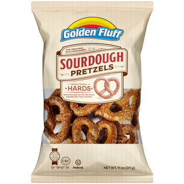 Golden Fluff Sourdough Pretzels