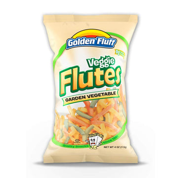 Golden Fluff Potato Flutes - Veggie Mix