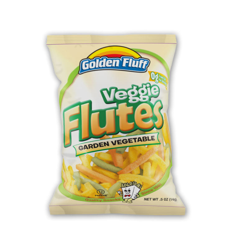 Golden Fluff Potato Flutes - Veggie Mix