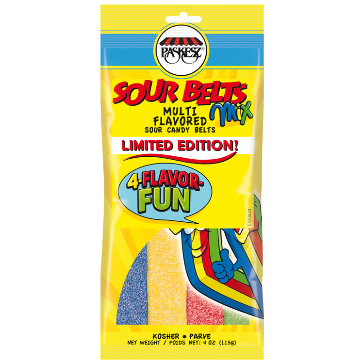 Paskesz Sour Belts - Mix