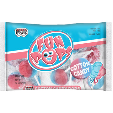 Paskesz Cotton Candy Lollypops