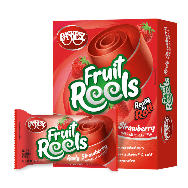 Paskesz Fruit Reels - Strawberry Blast