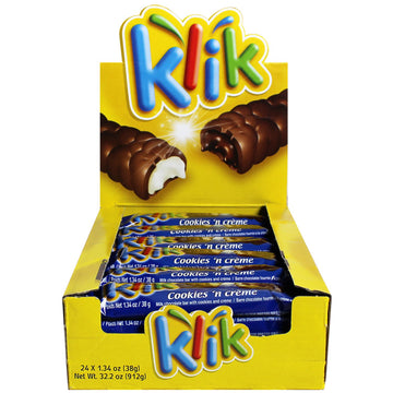 Klik Cookies & Cream Bar