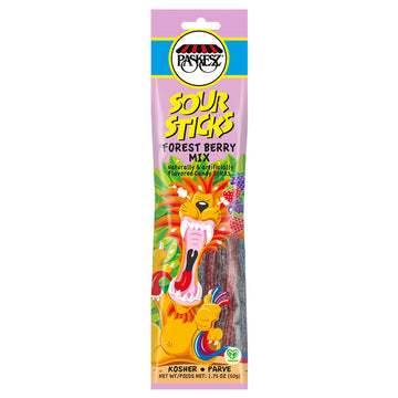 Paskesz Sour Sticks - Forest Berry Mix