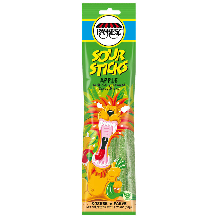 Paskesz Sour Sticks - Apple