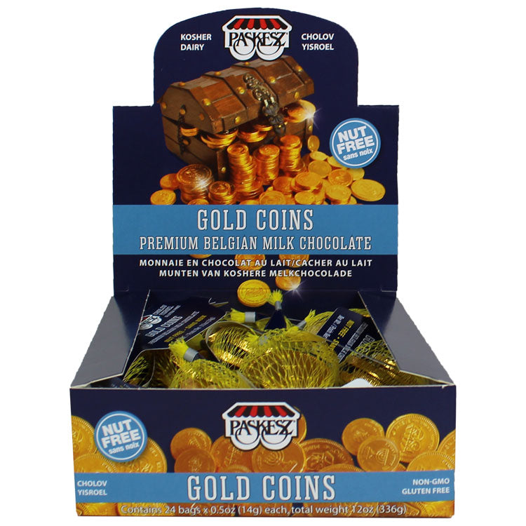 Paskesz Milk Coins - Gold