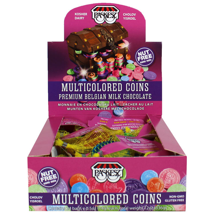 Paskesz Milk Coins - Multicolor
