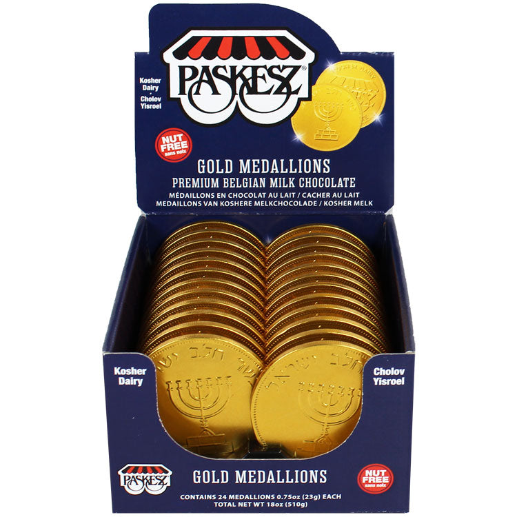 Paskesz Medallions - Milk Gold