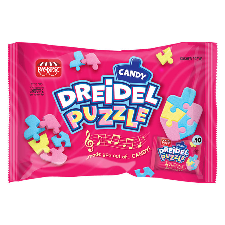 Paskesz Dreidel Candy Puzzle