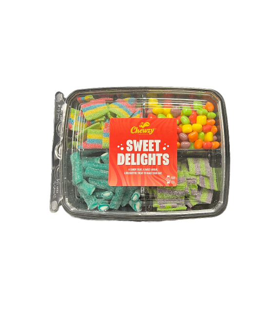 Chewzy Candy Platter - 4 section