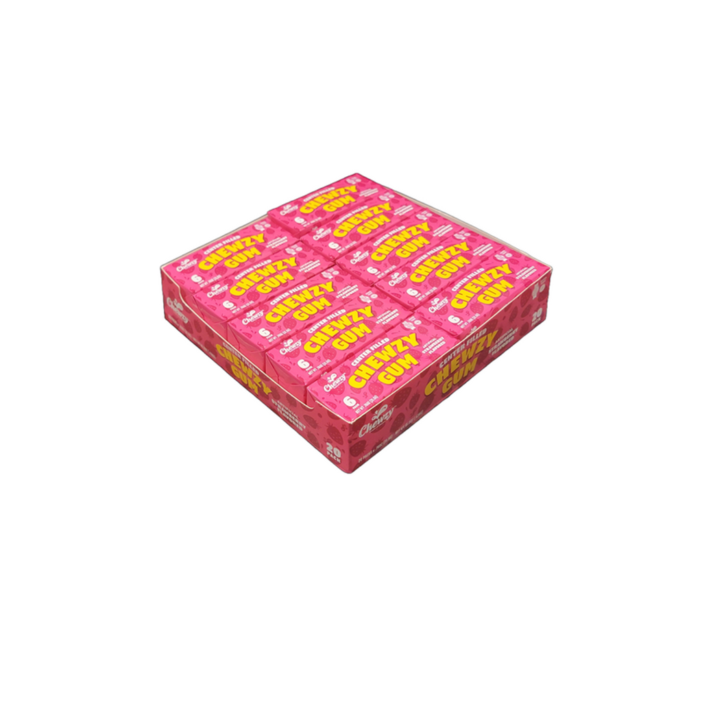 Chewzy Filled Gum - Strawberry