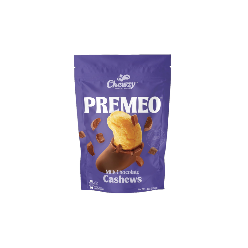 Chewzy Premeo - Milk Choc Cashews