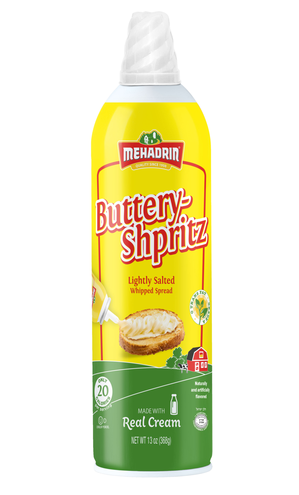 Mehadrin Buttery Shpritz Spray