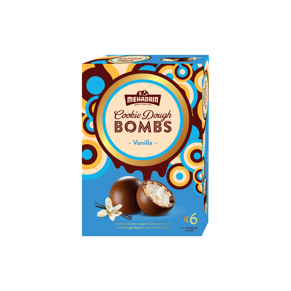 Meh Cookie Dough Bombs - Vanilla