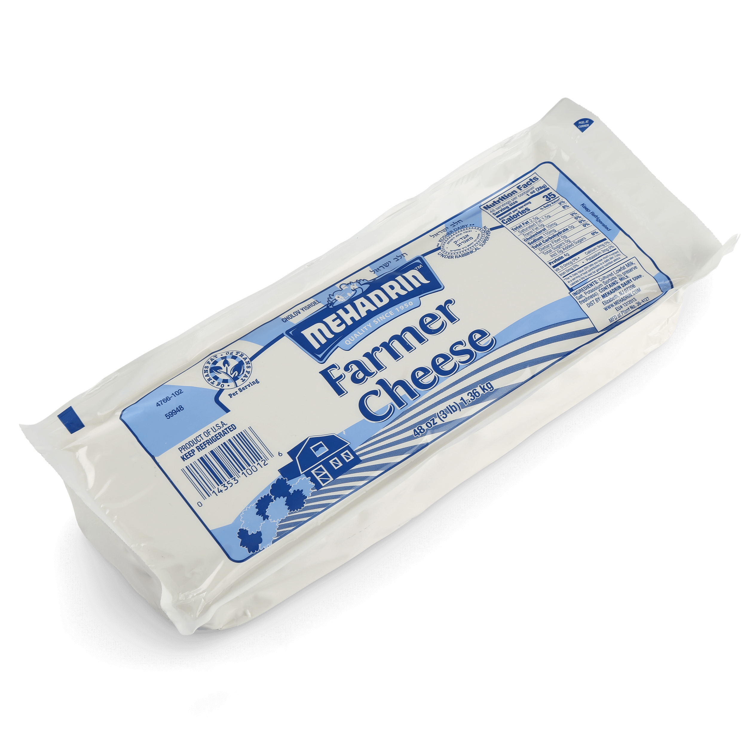 Mehadrin Farmer Cheese