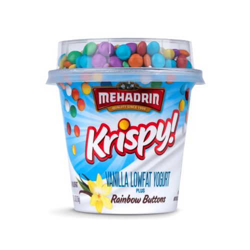 Mehadrin Krispy - Rainbow Buttons