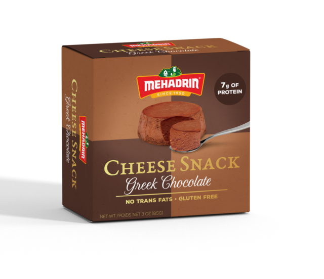 Mehadrin Greek Cheese Snack - Chocolate