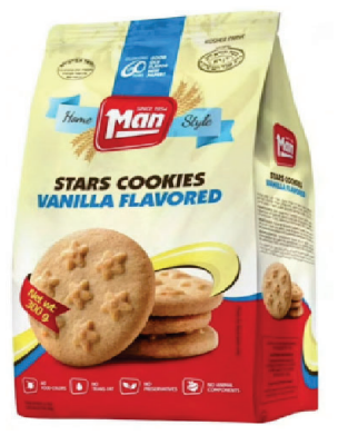 Man Star Cookies