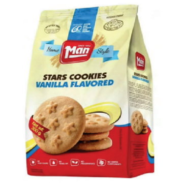 Man Star Cookies