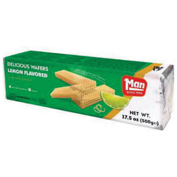 Man Lemon Wafers